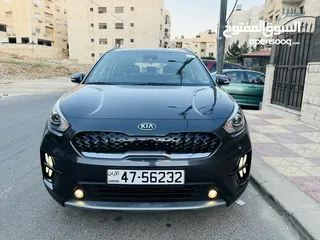  22 Kia niro 2020 فحص كامل جمرك جديد/ وارد كوري /  تبريد + تدفئة مقاعد لون مميز