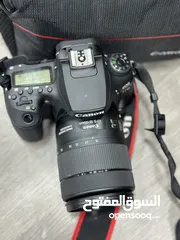  11 Canon 90 D  الجيل الثاني بحالة الوكاله ما بتفرقها عن الجديده استعمال شهر واحد