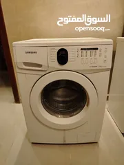  2 جلايه و غساله سامسونج لون ابيض