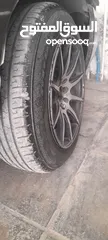  2 جنط 15 للبدل على جنط 14