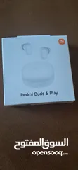  1 redmi buds 6 play  سماعات ريدمي اير بود