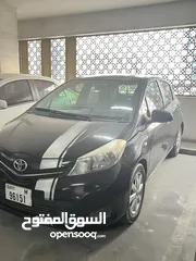  8 Toyota Yaris 2013 at Al Nahda GCC Spec Black color with neat interior and exteriors