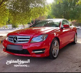  4 م سبدس بنز c250 2014 كوبيه  أعلى درجة بالمواصفات لون مميز بحالة فوق الممتازة