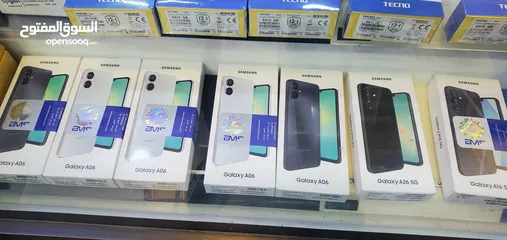  8 سامسونج A06 كفالة الوكيل الرسمي في الاردن سنه كامله 4 ram 64G 4 ram 128G 6 ram 128