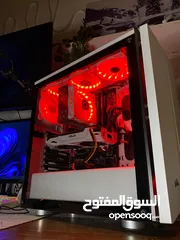  9 كمبيوتر ألعاب مكتبي – i5 / كرت GTX1060 6GB / رام 16GB / تخزين SSD+HDD / كيس CORSAIR RGB