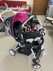  1 عربه أطفال ماركة evenflo