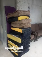  6 طقم مورس 7 مقاعد مع 14 حبه اسفنج
