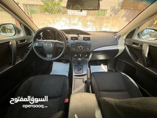 7 مازدا 3 موديل 2013 اوتوماتيك توب نظافه الفحص مرفق بالصور ... اقتصادية وليست بحاجة اي شيئ