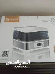  2 ماكنة تجفيف فواكه جديده مميزة