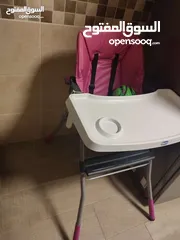  1 كرسي طعام بحالة الجديد