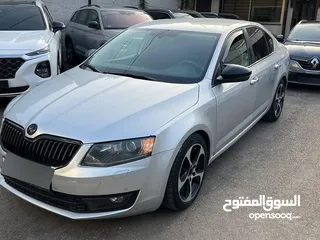  2 سكودا اوكتافيا صالون فحص نخب
