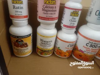  3 All supplements with seal. Expiry some next year some on 2025,2026