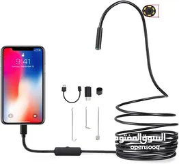  1 كاميرا للموبايل USB Android Endoscope Borescope Snake Scope Wire 10 Mtr.