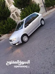  4 شكودا فابيا فحص كامل موديل2002 قير عادي قطارة بنزين