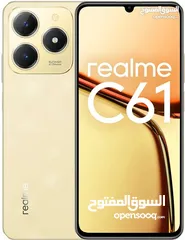  3 REALME C61 ( 128GB ) / RAM 6 NEW /// ريلمي سي 61 ذاكرة 128 رام 6  الجديد