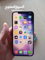  1 جهاز ايفون 12 برو ماكس مستعمل بحاله ممتازه للبيع مع كافر اثنين و سماعة ايفون اير بودز و شاحن