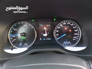  5 للبيع تويوتا راف فور موديل 2021 وارد المركزيه اسود  بسعر 28500 دينار