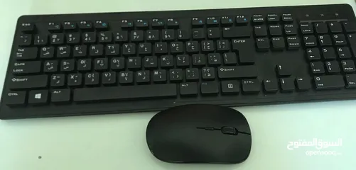  1 Combo keyboard + mouse wireless