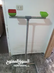  1 ستاند ببغاء مواسير بلاستيك