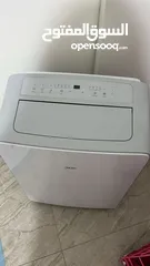  1 مكيف متنقل اوكس وكاله استعمال اقل من شهر مع جميع اغراظه