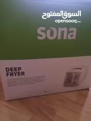  3 قلاية سونا كهربائية استعمال خفيف  sona fayer