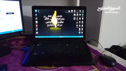  1 لات توب ديل مقبول مع شاحن