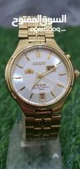  1 Vintage Orient Japan made double calendar Automatic 21 jewel watch for Men Preowned