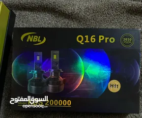  2 ليتات led h11 - 6000k