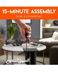  4 bookshelf speakers stand