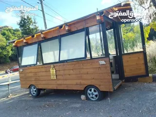  1 كرفان للعمل تجهيز جديد