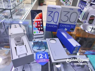  9 حبه عن الجديده CAMON 30 5G جيجا 512 رام 24 معه كامل اغراضو وسماعه الاصلية متوفر توصيل