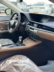  10 Lexus Es350 Gcc 2017 لكزس اي اس 350 خليجي داخليه بني و زعفراني وكالة