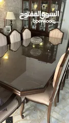  2 طقم سفره خشب 10 أشخاص