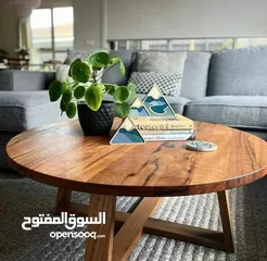  2 قطع من الخشب الطبيعي فاخرة في عنا كل الاحجام