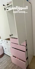  2 IKEA wardrobe.