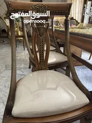  1 سفرة مع بوفيه بحاله ممتازه للبيع