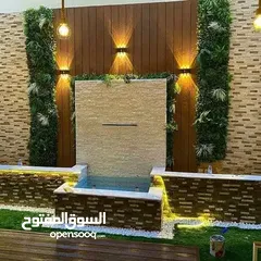  4 بديل الرخام وبديل الخشب وبديل الحجر والقرميد والفاير بليس وجبسن بورد وبديل الشيبورد ورق جدران