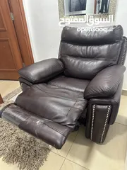  3 Electronic Recliners - One seater and Two seater