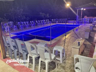  10 مزرعة مع فيلا ومسبح للبيع او البدل في فلل المسرة - العالوك