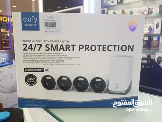  1 Eufy Security wired 4k Camera 24/7 smart protection E330 eufycam