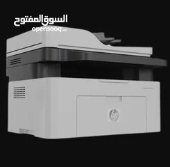  12 طابعة أتش بي ليزر جيت اسود  وايرلس   hp laser jet M137 fnw