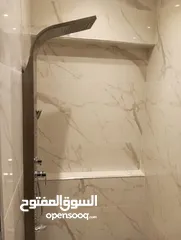  8 شقة ارضية معلقة مميزة على شارعين  بالبنيات  بتشطيب ومواصفات مميزه جدا عن باقي الشقق للبيع المستعجل