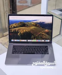  3 MacBook Pro 15 Touch Bar 2019 core i9 16GB Ram512GB SSD لابتوب ابل