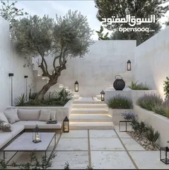  2 شقة ارضية مع ترس للبيع في دابوق بمساحة بناء 195م