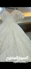  2 بدلة عروس ابيض