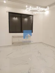  3 شقة أرضية فاخرة للبيع في الرابية  - خلف الإتصالات ( Orange ) 195م مع حديقة وترسات 150م لم تسكن