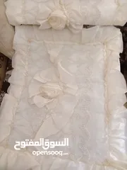  3 مسبل عروس.... ماركه الأمير  جديد لونه سكري فاتح  ساتان