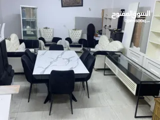  6 طقم طاولة سفرة +مزنون