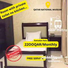  4 FULLY FURNISHED ROOMS WITH PRIVATE TOILET FOR MONTHLY STAY