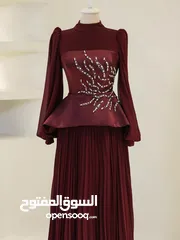  13 فساتين سهرة وحفلات وعبايات خليجية واطقم صبايا وستاتي ومتوفر جميع النمر ومتوفر خدمة توصيل